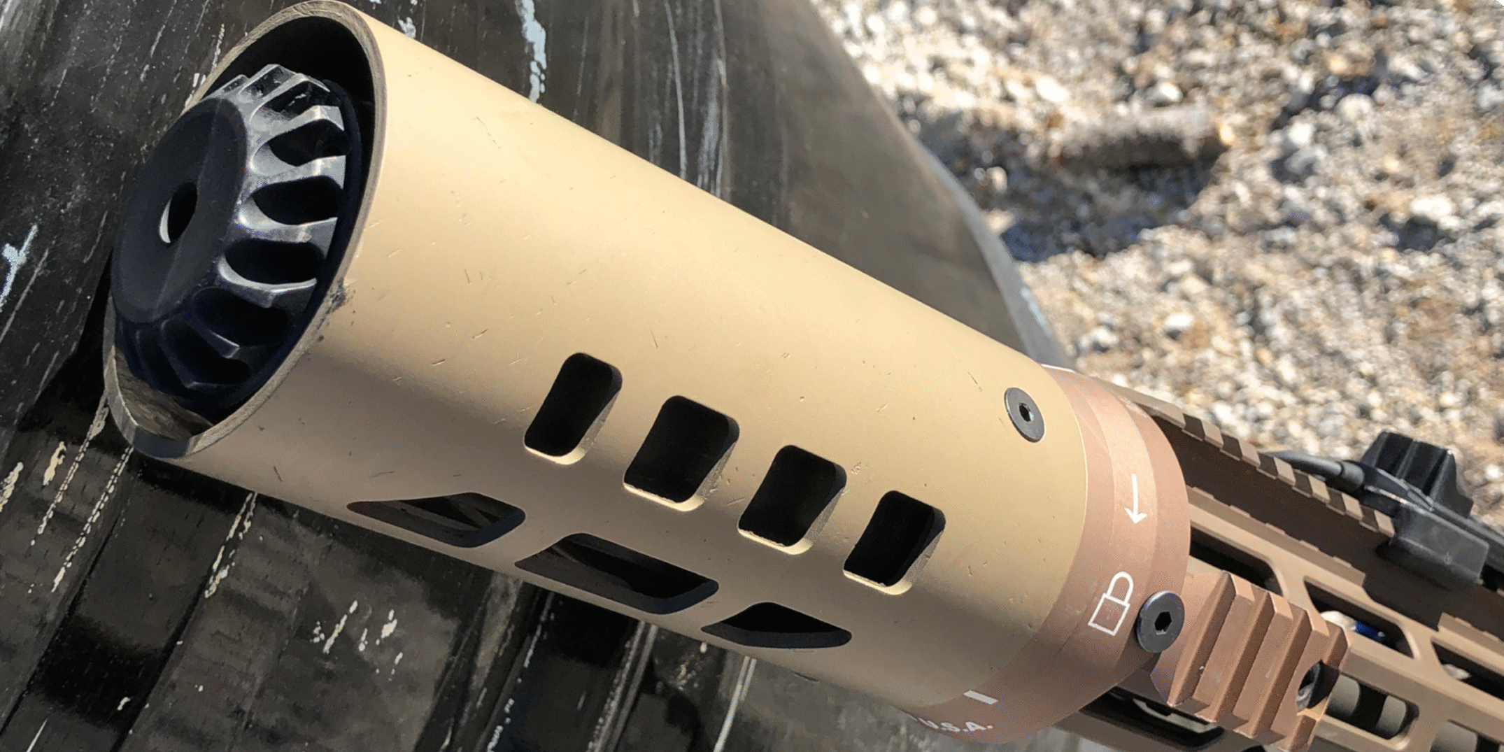 M-RAC initial design - External rail attachments (CQB Vents)